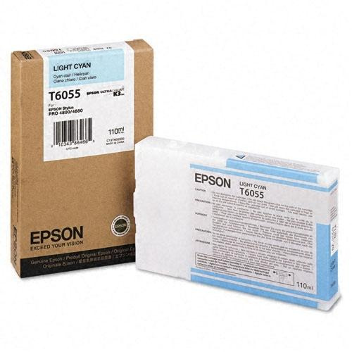 Картридж струйный Epson C13T605500 светло-голубой для Epson St Pro 4880 (110мл)