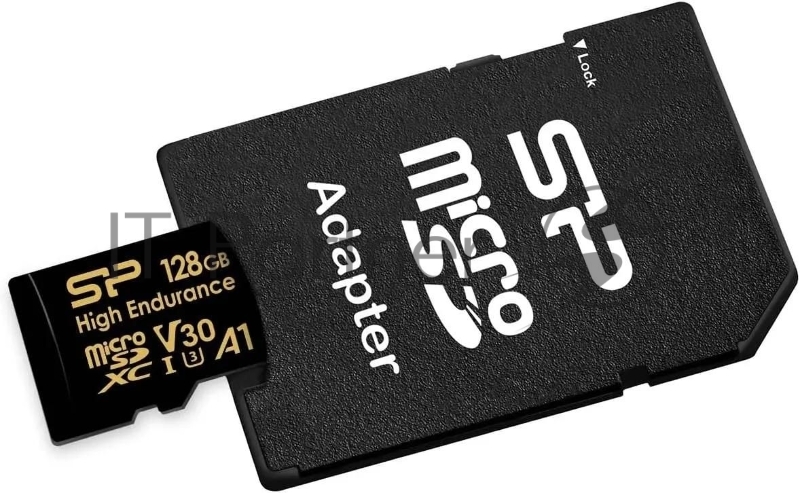 Флеш карта Silicon Power Elite microSDXC 128Gb SP128GBSTXDV3V1HSP + adapter