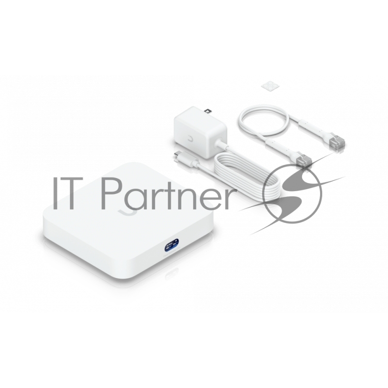 Маршрутизатор Ubiquiti Compact Cloud Gateway with 30+ UniFi device / 300+ client support, 1 Gbps IPS routing, and multi-WAN load balancing