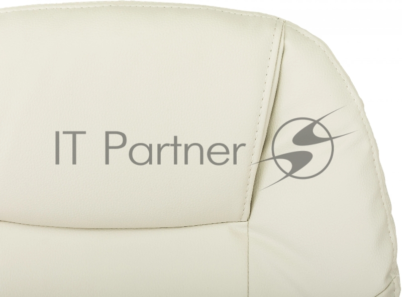 Кресло руководителя Бюрократ CH-868N-BF слоновая кость эко.кожа крестов. пластик подст.для ног