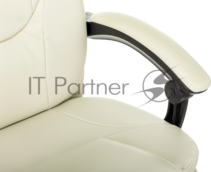 Кресло руководителя Бюрократ CH-868N-BF слоновая кость эко.кожа крестов. пластик подст.для ног