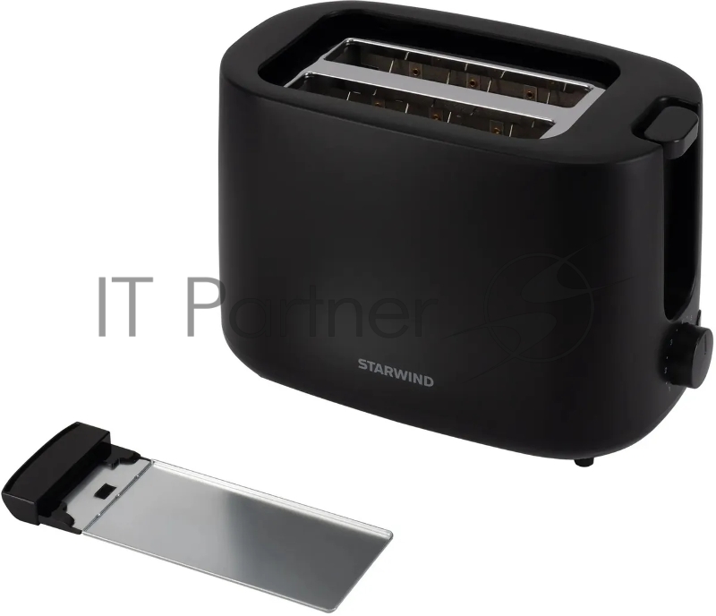 Тостер Starwind ST3106 750Вт черный/черный