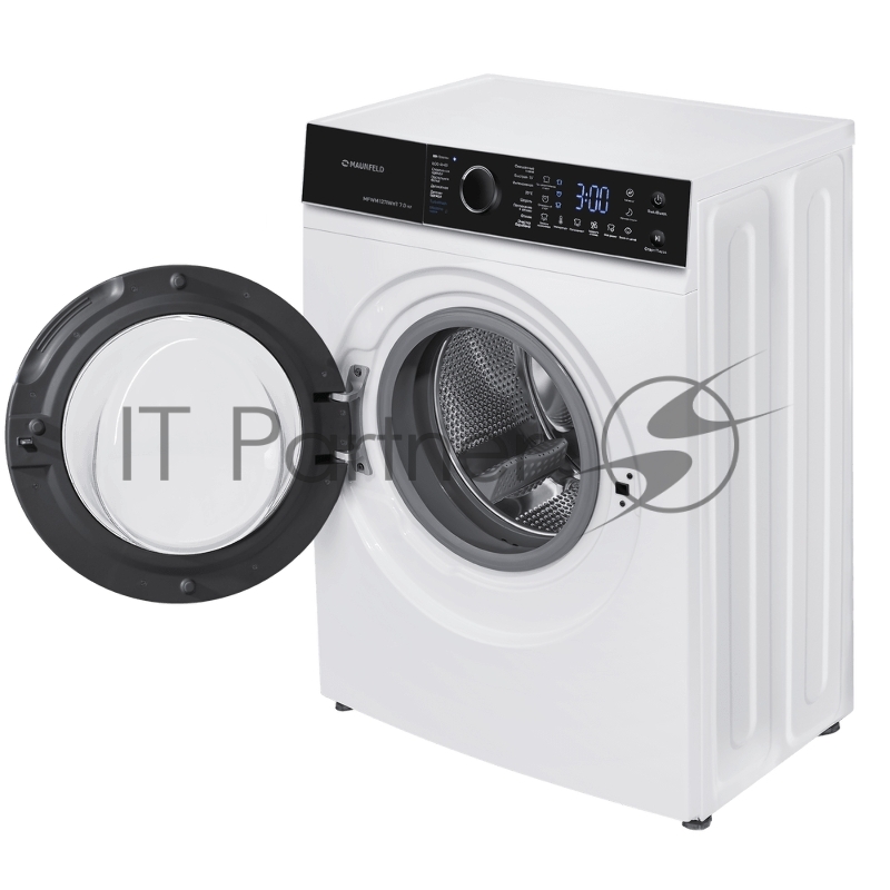 Стиральная машина c инвертором и паром MAUNFELD MFWM127IWHT
