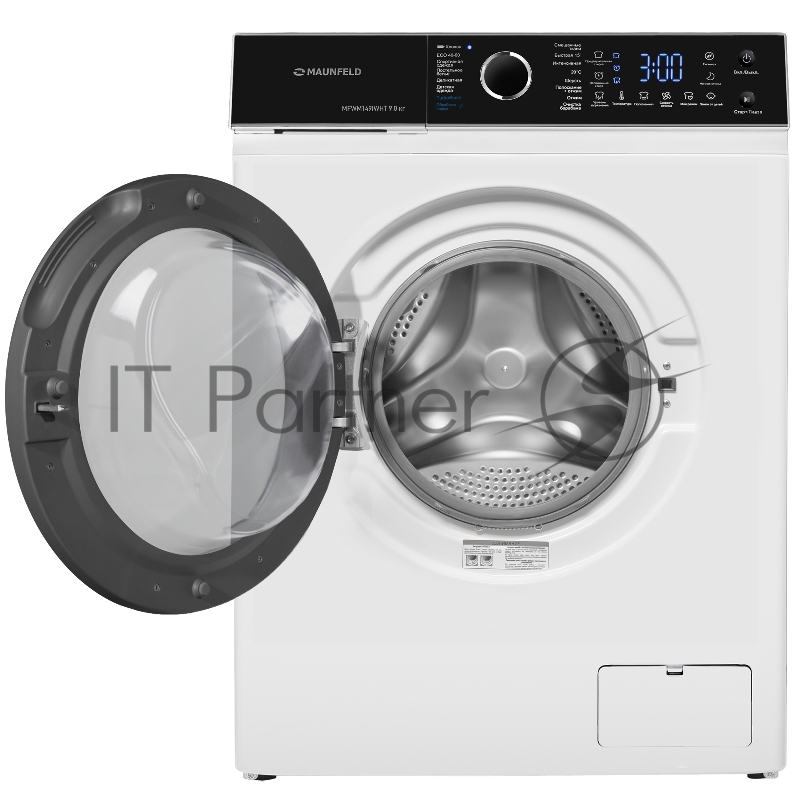 Стиральная машина c инвертором и паром MAUNFELD MFWM149IWHT