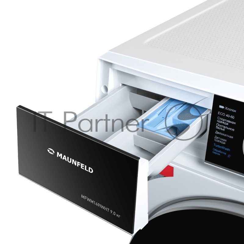 Стиральная машина c инвертором и паром MAUNFELD MFWM149IWHT