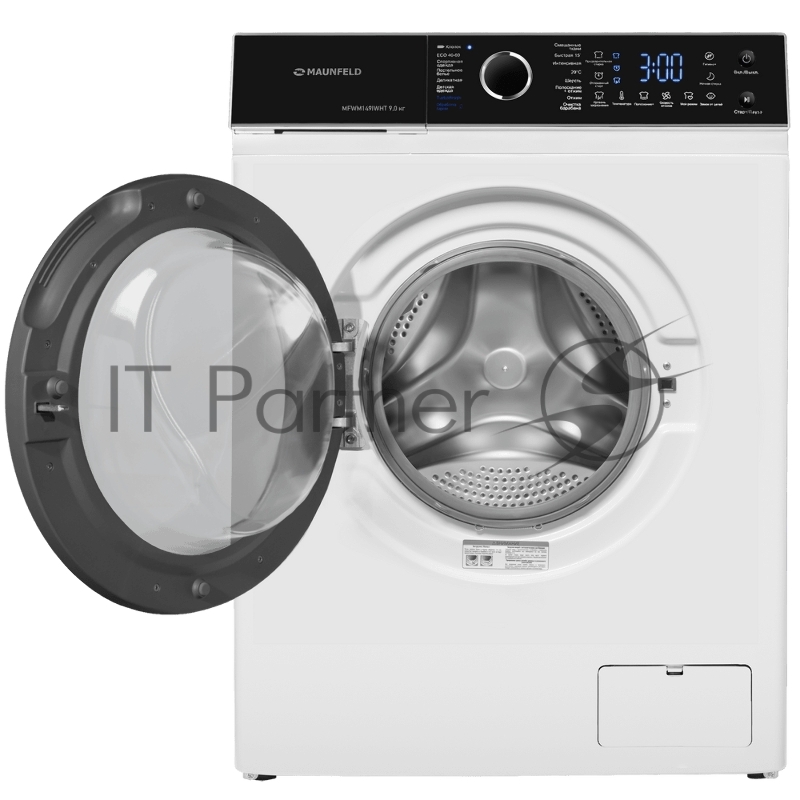 Стиральная машина c инвертором и паром MAUNFELD MFWM149IWHT