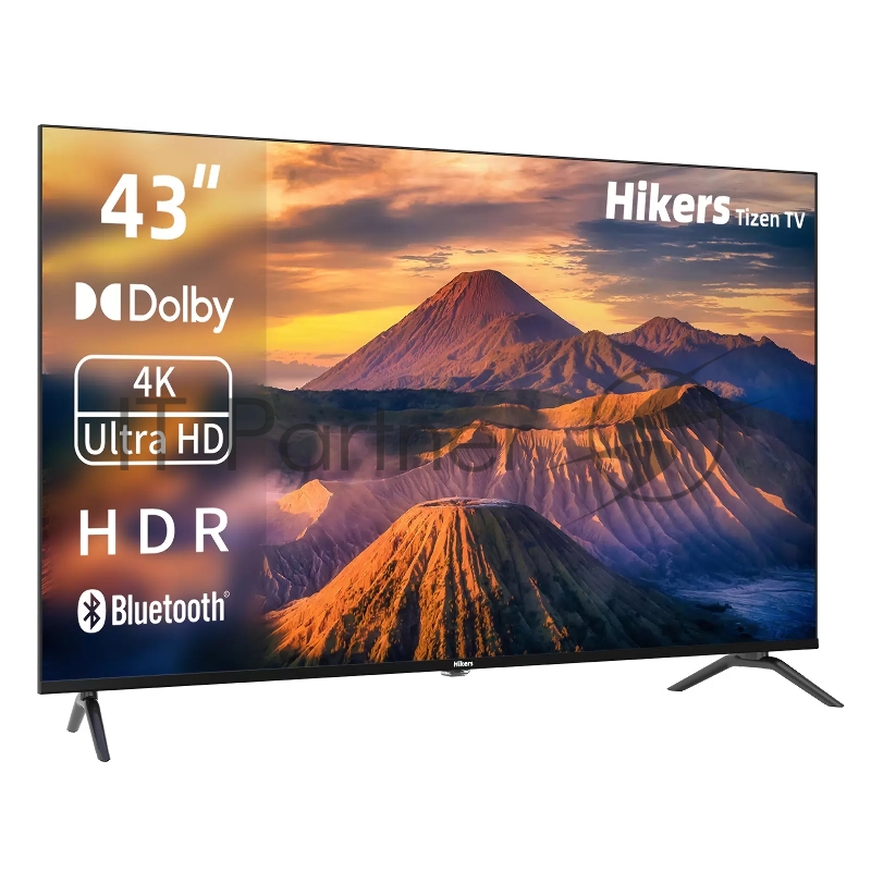 Телевизор Hikers 43 43HTU01 черный VA DirectLED 4K UHD 60Hz