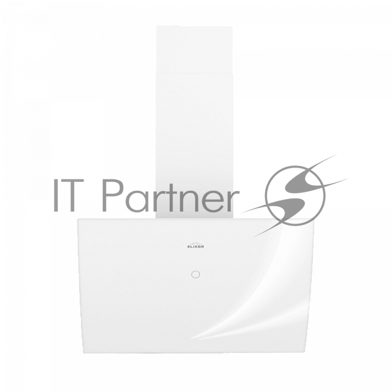 Вытяжка каминная Elikor Wave WH 60 белый управление: сенсорное (1 мотор)