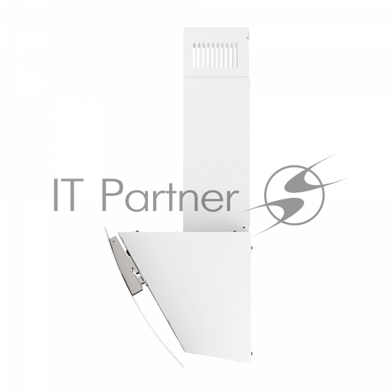 Вытяжка каминная Elikor Wave WH 50 белый управление: сенсорное (1 мотор)