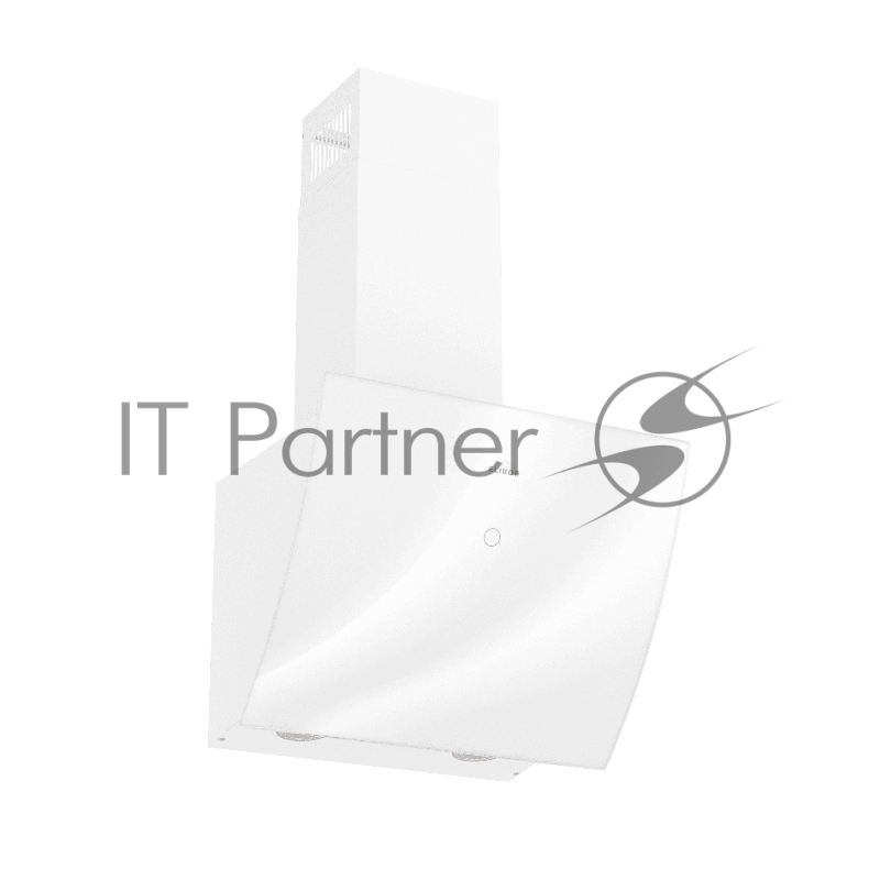 Вытяжка каминная Elikor Wave WH 50 белый управление: сенсорное (1 мотор)