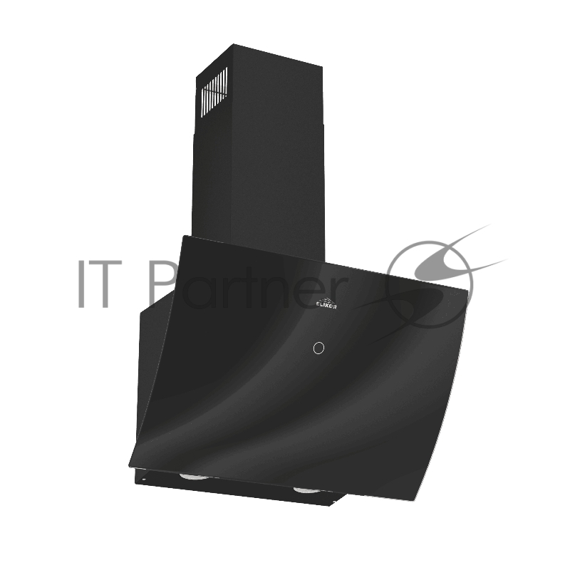 Вытяжка каминная Elikor Wave BK 60 черный управление: сенсорное (1 мотор)