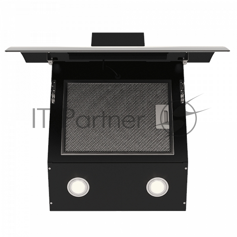 Вытяжка каминная Elikor Wave BK 60 черный управление: сенсорное (1 мотор)