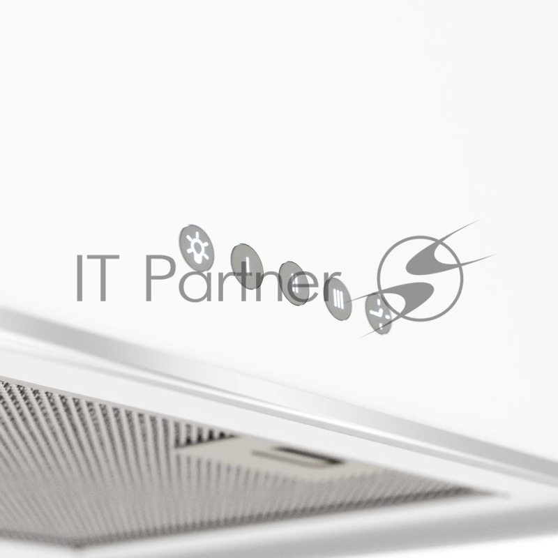 Вытяжка каминная Elikor MiX 50П-650-Э3Д белый управление: электронное (1 мотор)