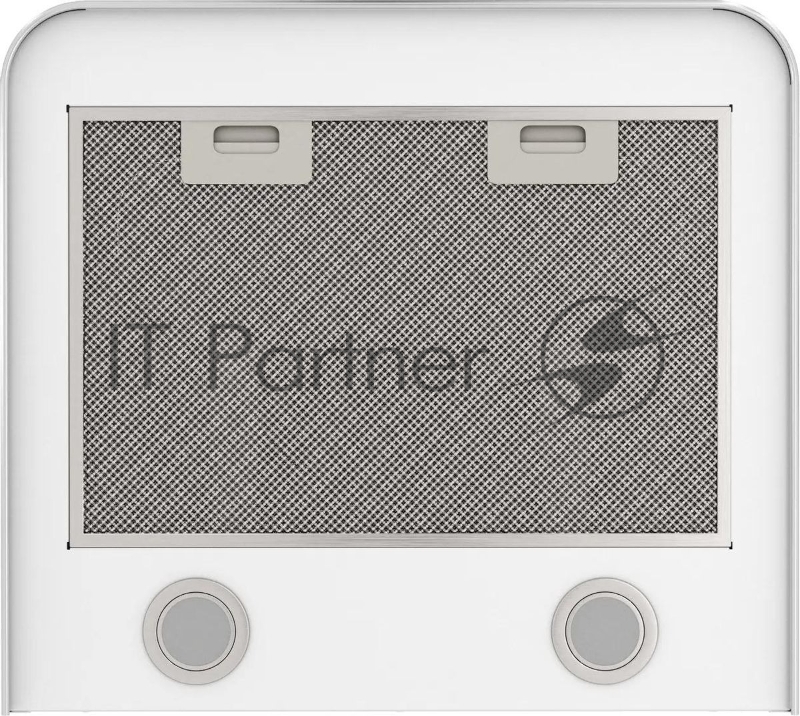 Вытяжка каминная Elikor MiX 50П-650-Э3Д белый управление: электронное (1 мотор)