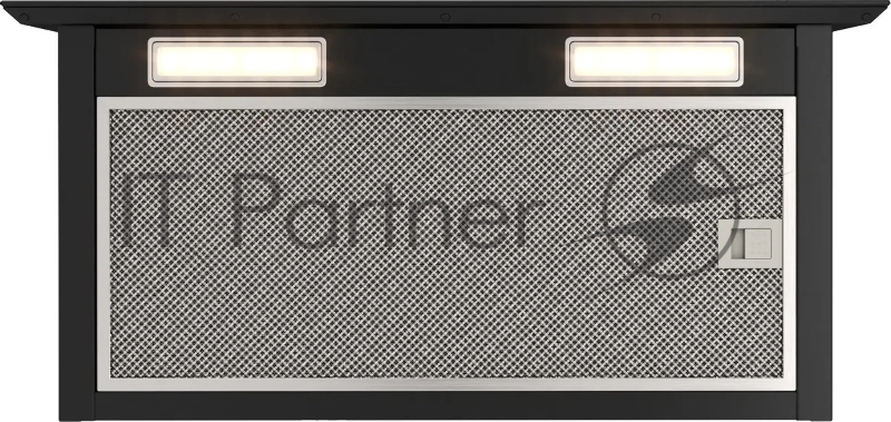 Вытяжка каминная Elikor Метеорит 60П-700-Э4Д черный управление: электронное (1 мотор)