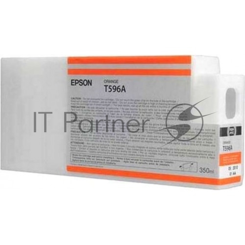 Картридж струйный Epson C13T596A00 оранжевый для Epson I/C SP 7900/9900 (350мл)