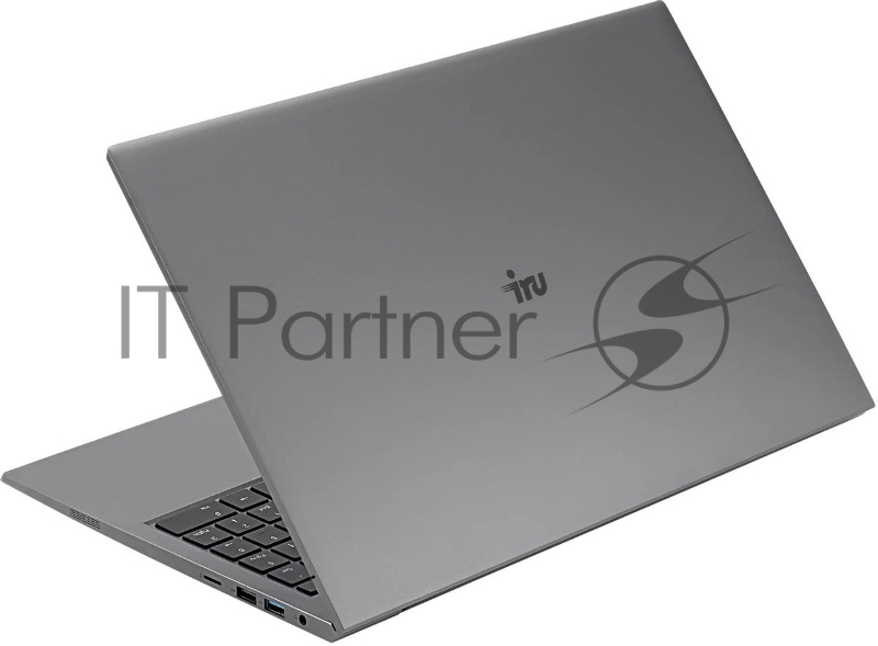 Ноутбук IRU Planio 15INPR N-series N100 16Gb SSD512Gb Intel UHD Graphics 15.6 IPS FHD (1920x1080) noOS grey WiFi BT Cam 5000mAh (2081105)
