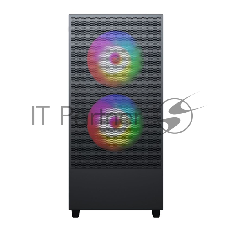 Компьютерный корпус ACD Citadel 106 ATX, Black, USB3.0*1, USB*2+HD audio ,1*12cm ARGB rear+2*14cm ARGB front ,TG