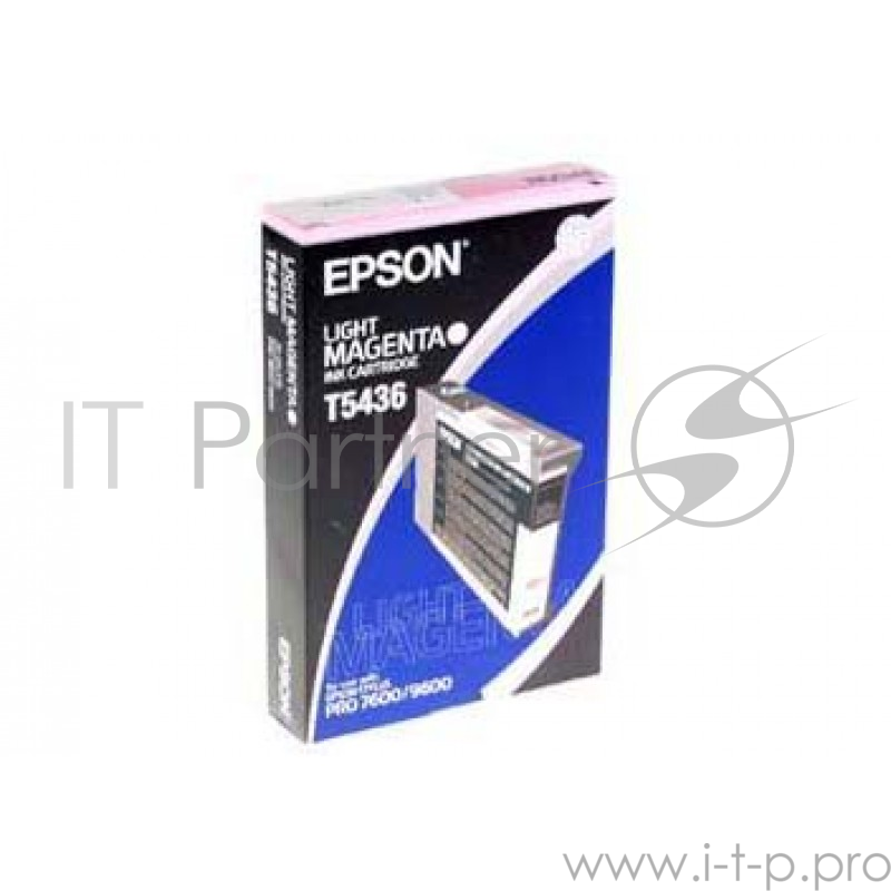 Картридж струйный Epson C13T543600 светло-пурпурный для Epson St Pro 7600/9600