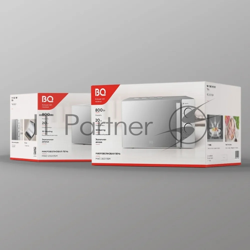 Микроволновая печь BQ MWO-20013SM Серебряный