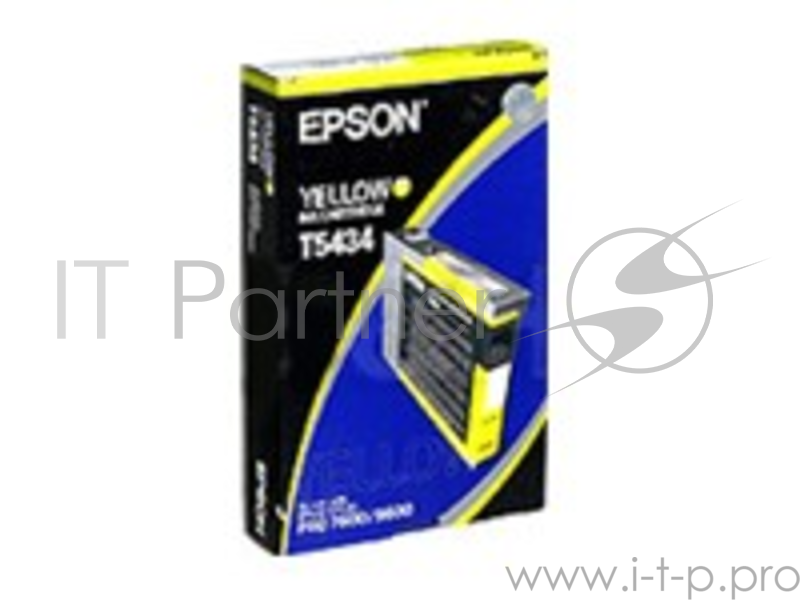Картридж струйный Epson C13T543400 желтый для Epson St Pro 7600/9600