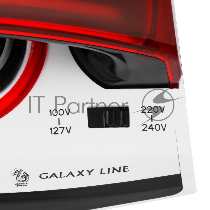 Утюг дорожный Galaxy Line GL 6137 1100Вт красный