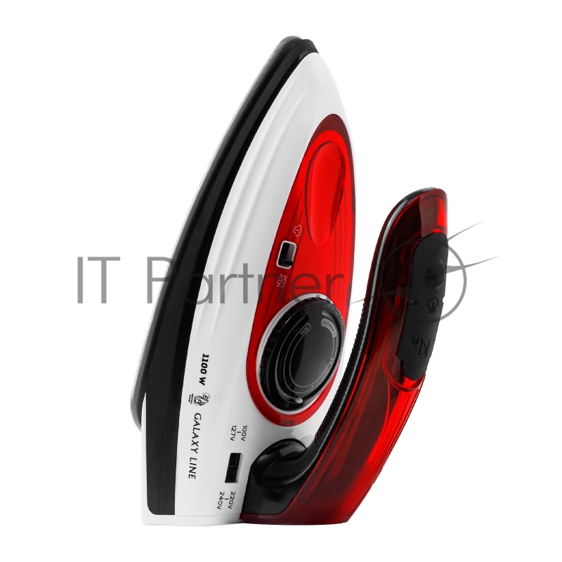 Утюг дорожный Galaxy Line GL 6137 1100Вт красный