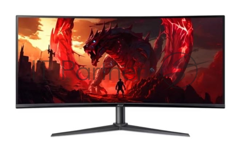 Монитор 34 Acer Nitro XZ342CUV3bmiiphx VA 3440x1440, 180 Гц, 1 мс, 21:9, 400 кд/м2, 2хHDMI, 1хDP, изогнутый, черный
