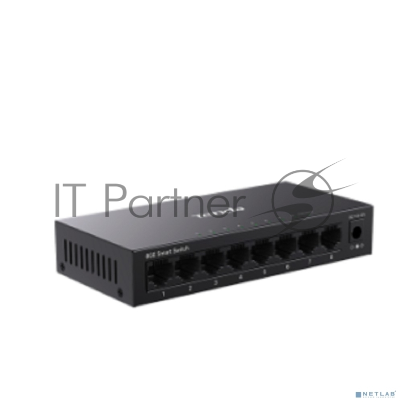 Коммутатор облачный управляемый Tenda TEG2208D 8x1 Гбит/с, настольный, металлический корпус