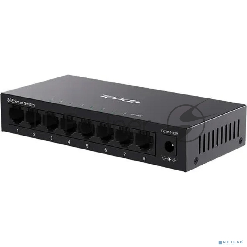 Коммутатор облачный управляемый Tenda TEG2208D 8x1 Гбит/с, настольный, металлический корпус