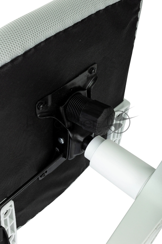 Кресло Бюрократ MC-W101-H светло-серый TW-02 TW-20 сетка/ткань крестов. пластик пластик белый