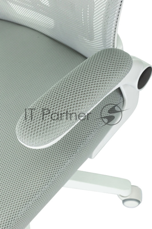 Кресло Бюрократ MC-W101-H светло-серый TW-02 TW-20 сетка/ткань крестов. пластик пластик белый