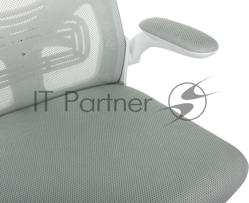 Кресло Бюрократ MC-W101-H светло-серый TW-02 TW-20 сетка/ткань крестов. пластик пластик белый