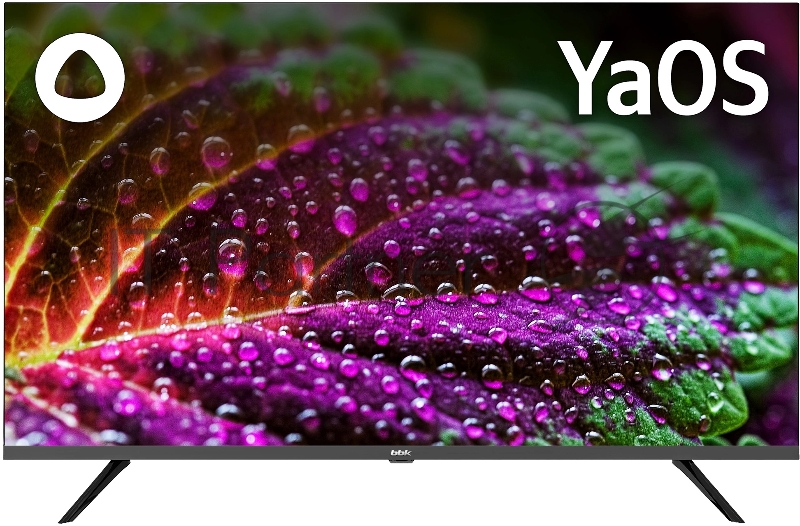 Телевизор QLED BBK 43 43LED-8260/UTS2C Яндекс.ТВ черный 4K Ultra HD 60Hz DVB-T2 DVB-C DVB-S2 USB WiFi Smart TV (RUS)