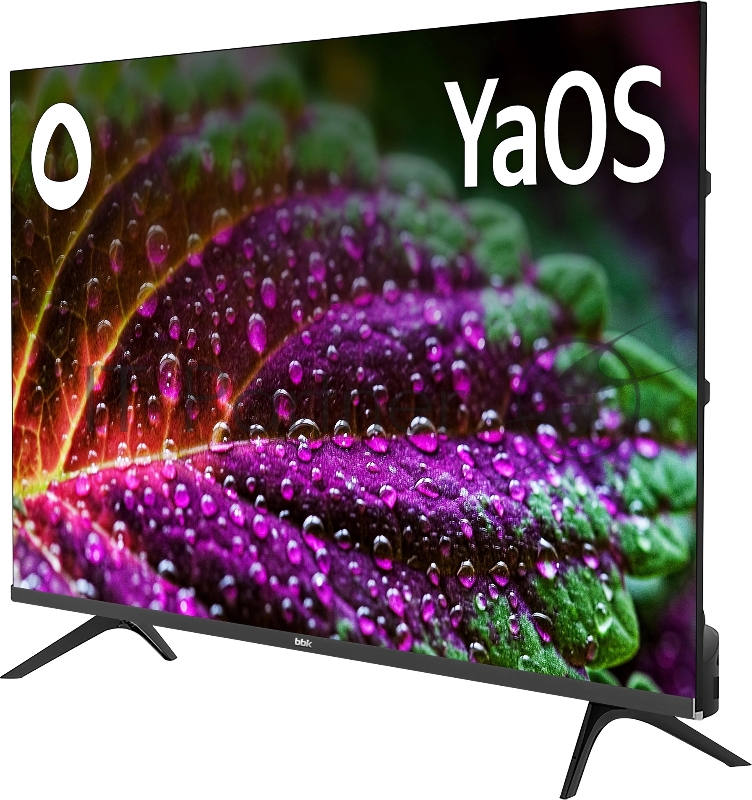 Телевизор QLED BBK 43 43LED-8260/UTS2C Яндекс.ТВ черный 4K Ultra HD 60Hz DVB-T2 DVB-C DVB-S2 USB WiFi Smart TV (RUS)