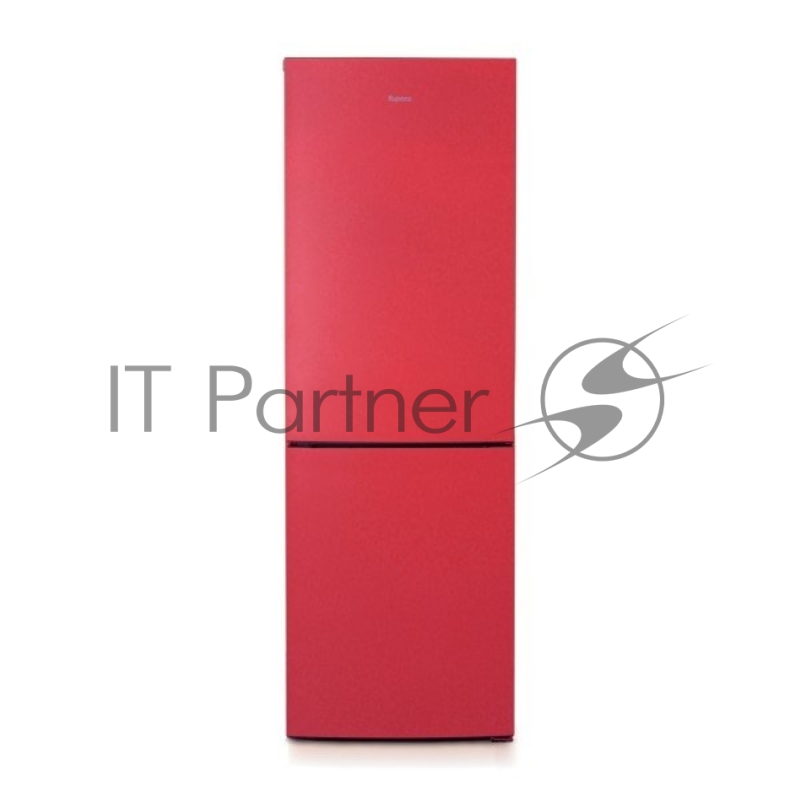 Холодильник Бирюса H6149 красный двухкамерный 245/135 л морозилка снизу, автоматическое оттаивание