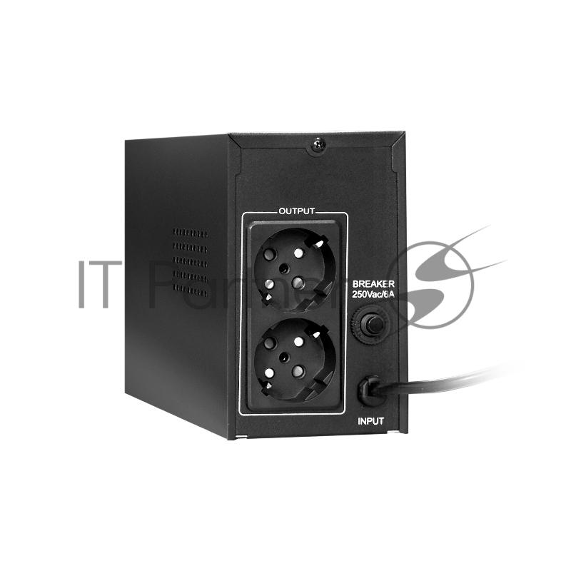 ИБП ExeGate SpecialPro UNB-400.LED.AVR.2SH <400VA/240W, LED, AVR,2*Schuko, металлический корпус, Black>