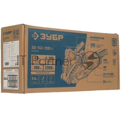Штроборез (бороздодел) ЗУБР d 180 мм, 2200 Вт, 45 мм, Профессионал (ЗШ-П45-2200 ПТ)