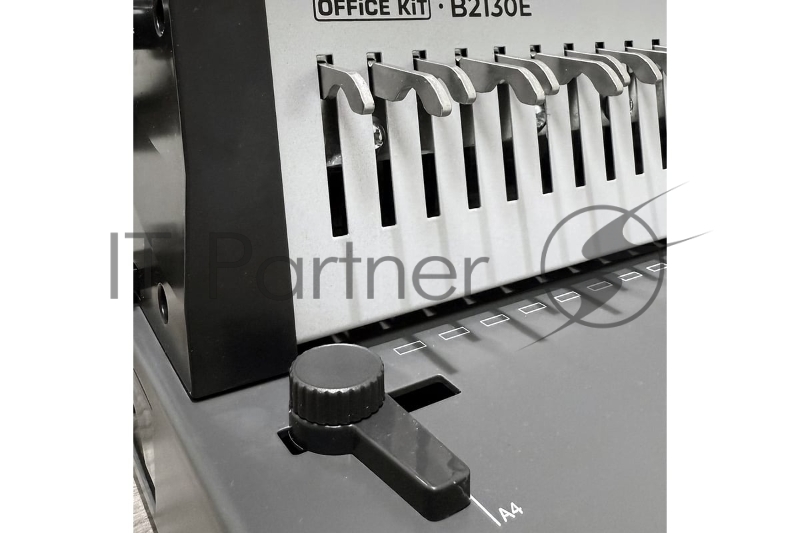 Переплетчик Office Kit B2130E A4/перф.35л.сшив/макс.500л./пл (6-51мм)/электр.
