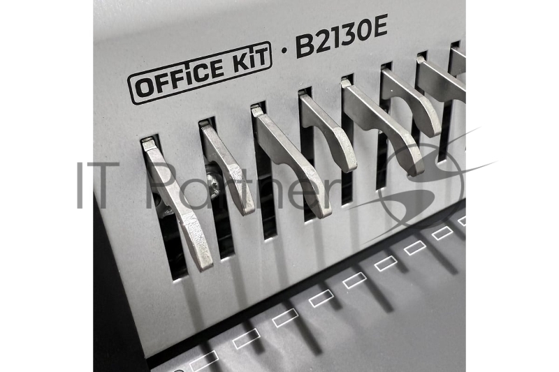 Переплетчик Office Kit B2130E A4/перф.35л.сшив/макс.500л./пл (6-51мм)/электр.