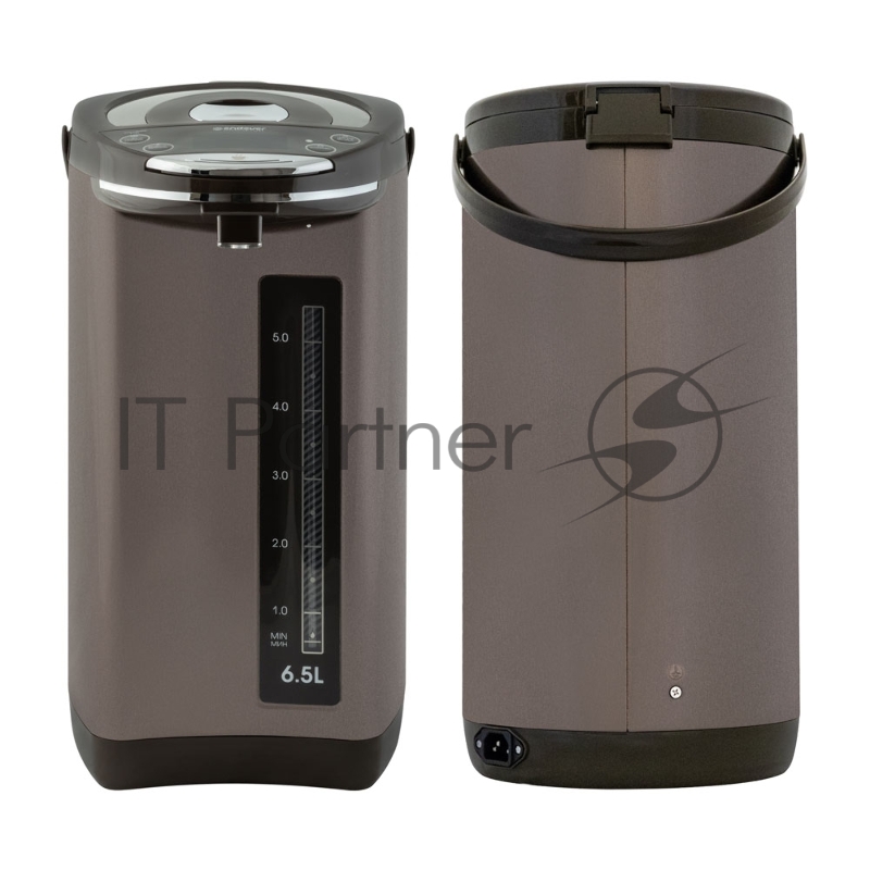 Термопот электрический Endever Altea-2095, коричневый/черный, мощность 1450 Вт, емкость 6,5 л, блокировка от детей, 4 шт/уп