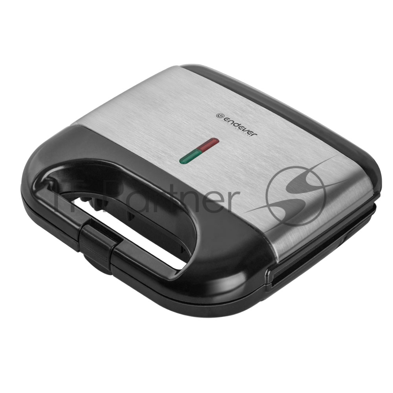 Вафельница Endever Skyline WM-21 черный/стальной, мощность 850 Вт, на 2 вафли, автом. терморегулятор, размеры 22,4*21,7 см, 6 шт/уп