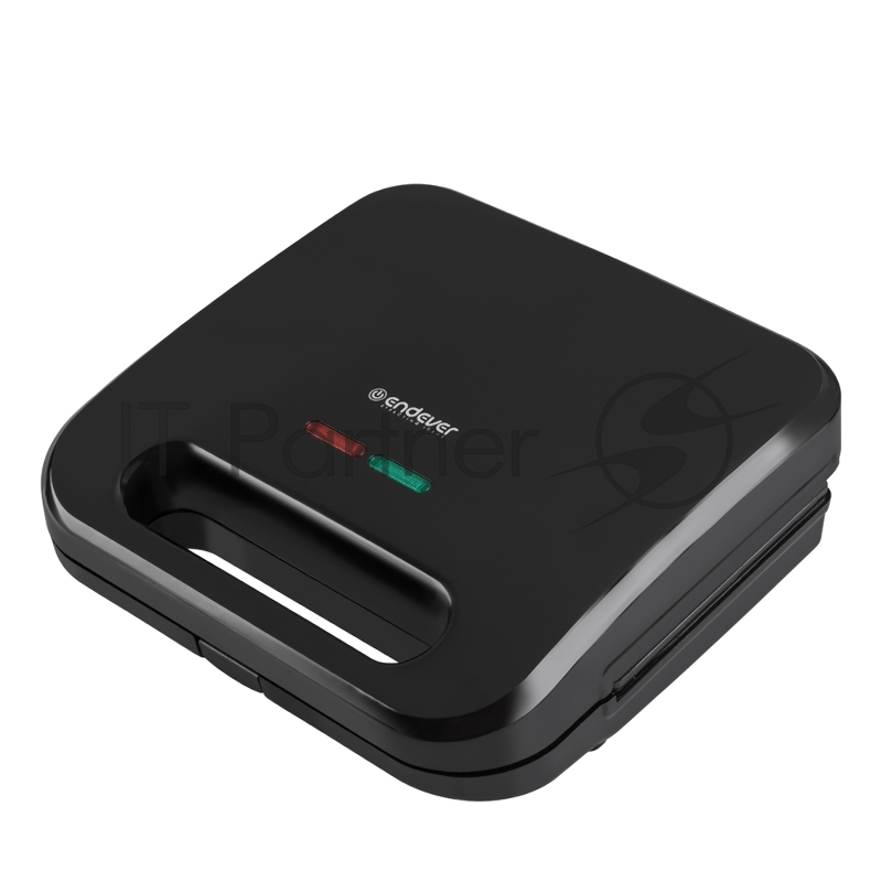 Вафельница электрическая Endever Skyline WM-23 2 в1 , черный, мощность 850 Вт, автом. терморегулятор, размеры 23,4*22,7 см, 4 шт/уп