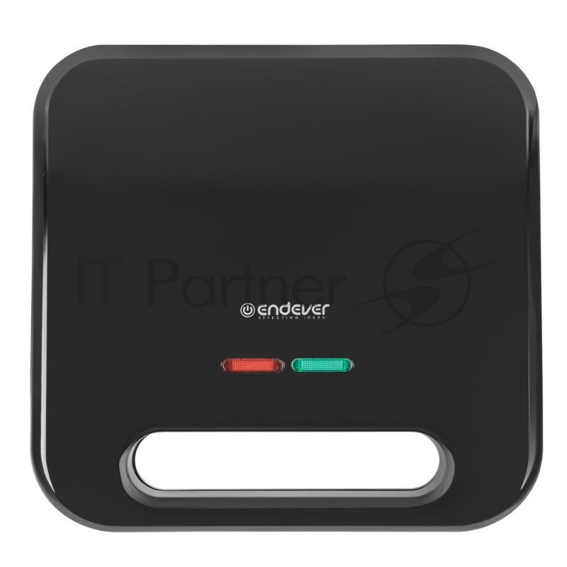 Вафельница электрическая Endever Skyline WM-23 2 в1 , черный, мощность 850 Вт, автом. терморегулятор, размеры 23,4*22,7 см, 4 шт/уп