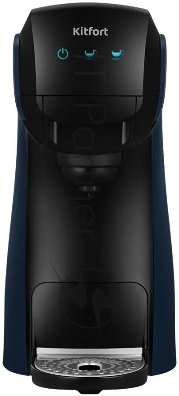Кофемашина Kitfort КТ-7462, 1450Вт синий/черный
