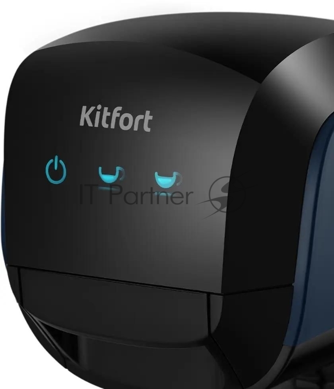 Кофемашина Kitfort КТ-7462, 1450Вт синий/черный