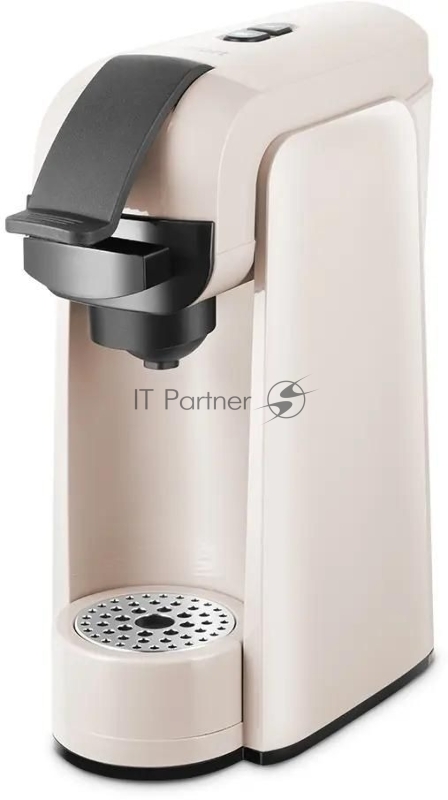 Кофемашина Kitfort КТ-7463 1850Вт бежевый/черный