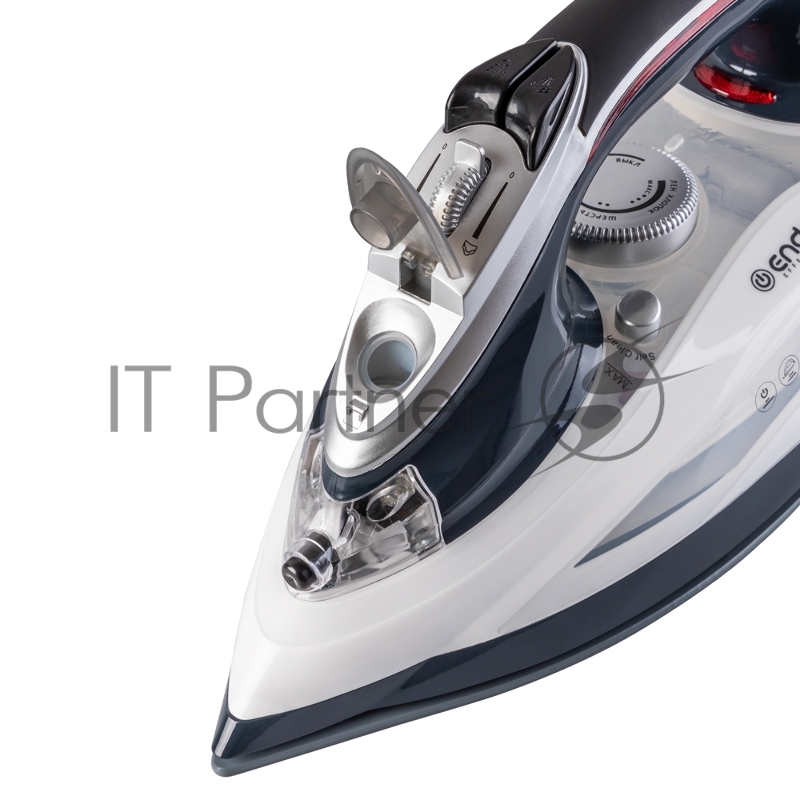 Утюг электрический Endever Delta-228 темно-синий/белый, 3000 Вт, подача пара 65 г/мин, паровой удар 180 г/мин, 10 шт/уп