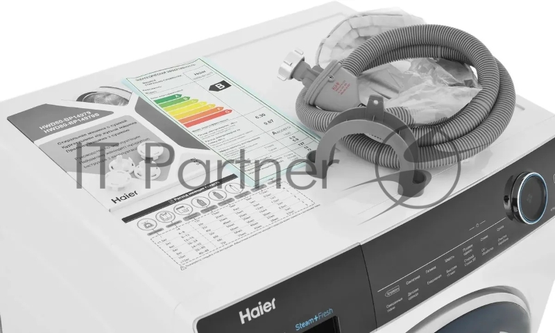 Стиральная машина Haier HWD80-BP14979 с сушкой, инверторный мотор