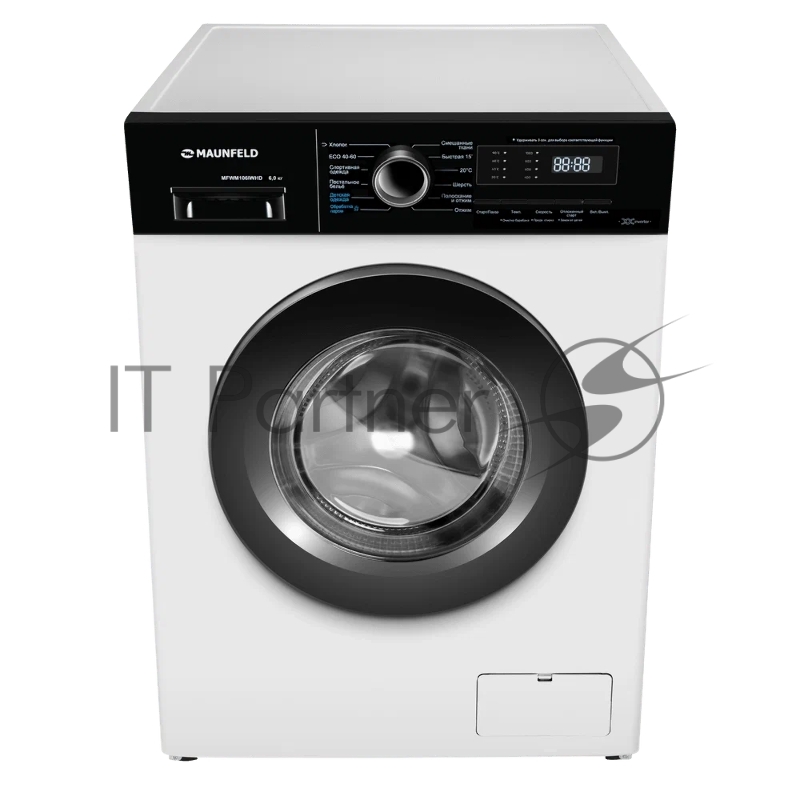 Стиральная машина c инвертором и паром MAUNFELD MFWM106IWHD